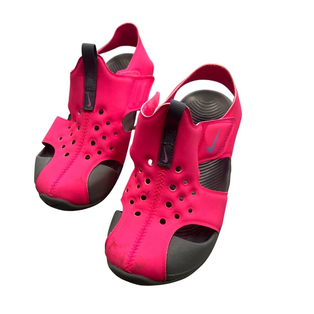 Nike Girls Pink Water Sandals Size 12C